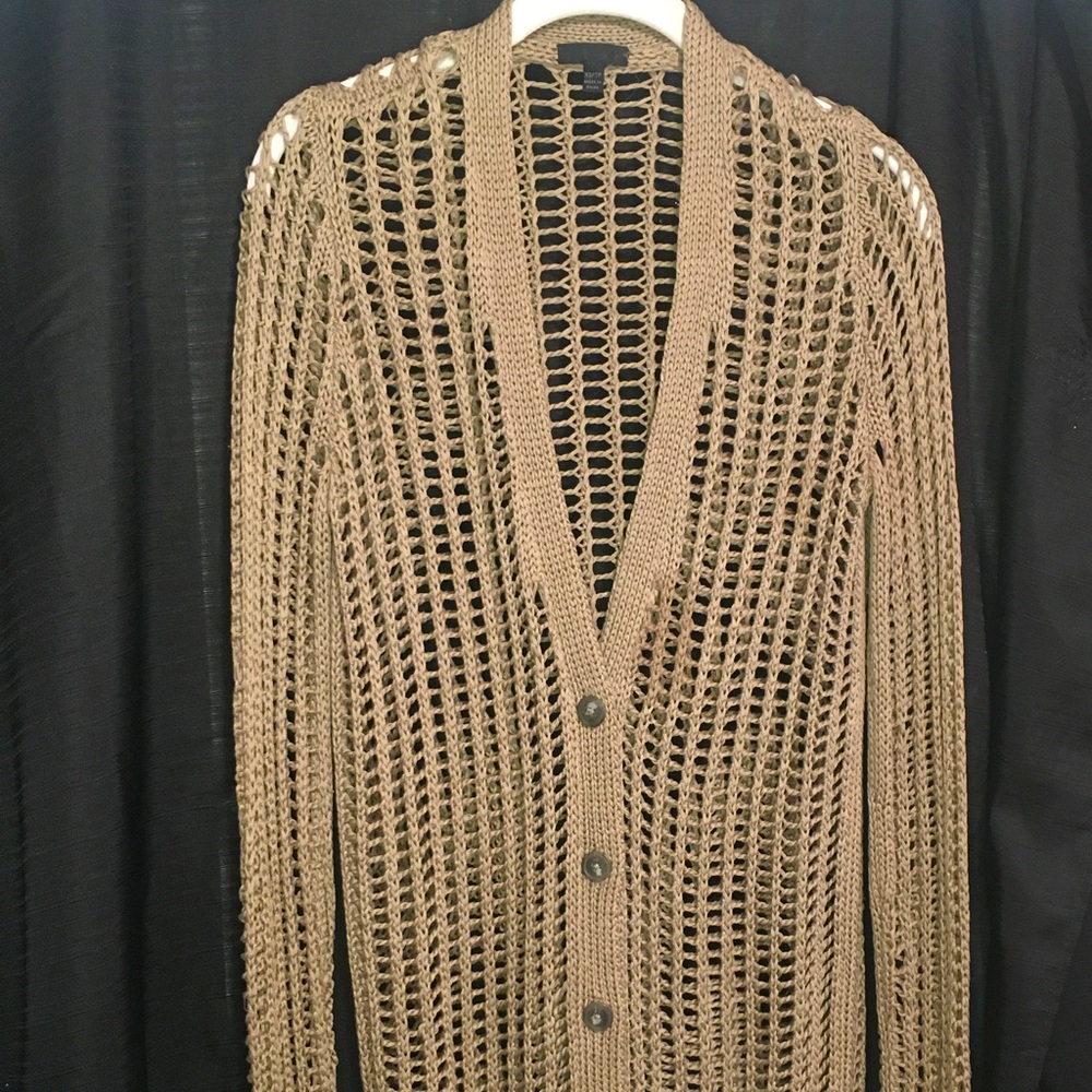 ATM Crochet Cardigan size Small